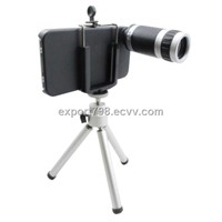 6X Zoom telescope camera lens tripod for Phone 4 - 6X Phone Telescope Lens