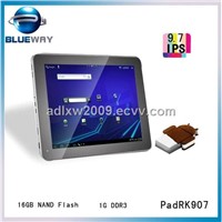9.7&amp;quot;IPS 10-points touch tablet pc,Android 4.0,Rockchip2918,1.2GHz,1G 16GB(Built-in) &amp;quot;RK907&amp;quot;