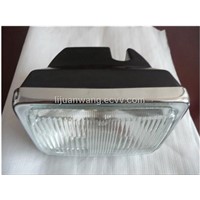 ABS plastic Clear motorcycle head light AX100