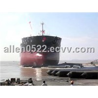 Air-bags for ship launching and upgrading
