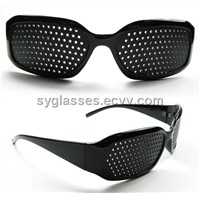 Black frame pinhole glasses SY8901