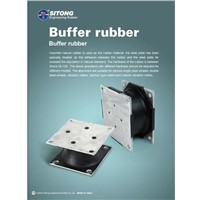 Buffer rubber-shock absorber