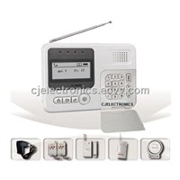 Burglar Alarm System--Auto-Dial Home Alarm System (CJ-818M2 GSM/PSTN)