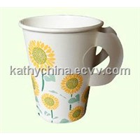 Coffee Paper Cup With Handle