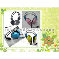 Colorful stereo headphone AP-V30M.V,low price with good quality