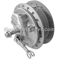 Comp. front wheel hub for motorcycle CG125