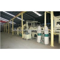 Complete particleboard production line
