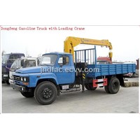 Derrick (Dongfeng Gasoline Truck Crane with Loading Crane)