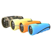 Diving DVR with flashlight