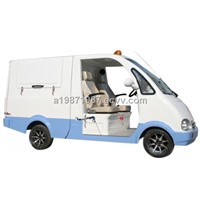 Electric Garbage-Collecting Vehicle