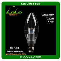 Energy saving 4W E14 COB LED Candle Bulb