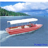FRP yacht vaporetto electric boat speed boat tourist boat