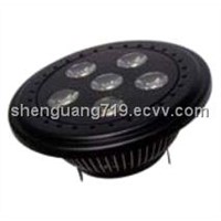 Fin-shaped AR111 9W Perfectly compatible AC12V OSRAM/PHILIPS electronic