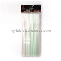 Flexible Straws Striped