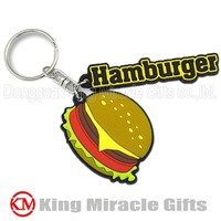 Food PVC Key Chain for Gift