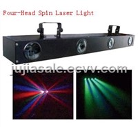 Four-Head Spin LED Disco Light