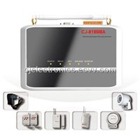 GPRS Security Alarm System-CJ-818M8A GPRS Security Home Alarm System with MMS &amp;amp; Photo-taking