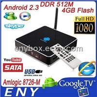 HD 1080p Android TV Box (Google TV Box) Internet TV+Android Market