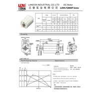 HIgh Volt Micro DC Motor