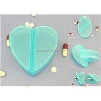 Heart Shape Pill Case