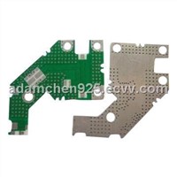High Frequency Single-sided PCB with Rogers Base Material and HASL Surface Treatment