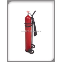 High efficiency factory price co2 wheeled fire extinguisher