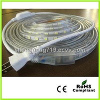High voltage LED flexible strip light SMD 5050/60leds 230V/IP65