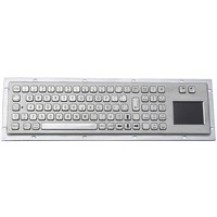 Industrial Stainless Steel Keyboard with Numeric Keypad and Touchpad (X-PP83B)