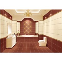 Interior Rustic Leather Ceramic Wall Tile  (RA36061+RT36062)