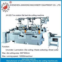 JH-320 Two Station Die Cutting Machine