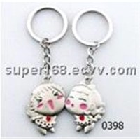 KC003 fashion keychains  jewelry promotion gifts