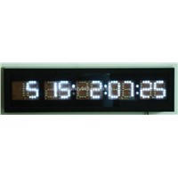 LED digital clock display