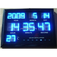 Led digital clock display