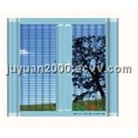 Luxury pull bolt invisible screen window