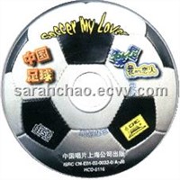 Mini DVD5 replication, printing and packing
