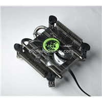 Mini case cpu cooler for intel 775 and 1156/1155