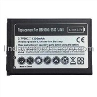 Mobile Phone Battery for BlackBerry 9900/9930, Fully Decoded 1300mAh Battery Replaces J-M1