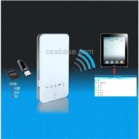 Multi Card Reader for iPhone/iPad/iPod, with 3G Wireless Router Function