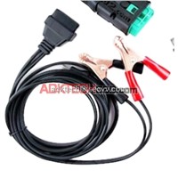 OBD 16pin to car battery Clamp Cable about 3M