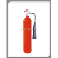 Portable high quality co2 fire extinguisher