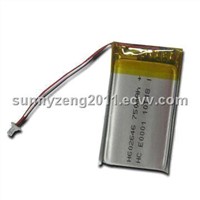 Rechargeable Lithium Polymer Battery with 3.7V Voltage