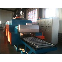Rolling rod spheroidizing iso-thermal production line
