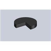 Rubber bridge bearing