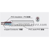 SUPPLY VDE STANDARD H05VVH2-F PVC Flexible Cable(Cords)