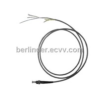 Simplex Soft Indoor Amored Optical Fiber Cable, Used for Pigtails and Patch Cords