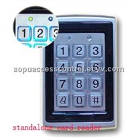 Stainless Steel Stand Alone Keypad Access Control -7612