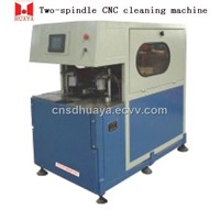 Two-Spindle CNC Cleaning Machine