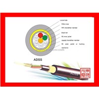 Typical all dielectric self-supporting fiber optic  cable(ADSS)