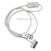 USB Data Charging Cable, Suitable for iPad, iPhone and iPod