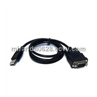 USB to Serial Converter Cable ( DB9M / USB A Male)